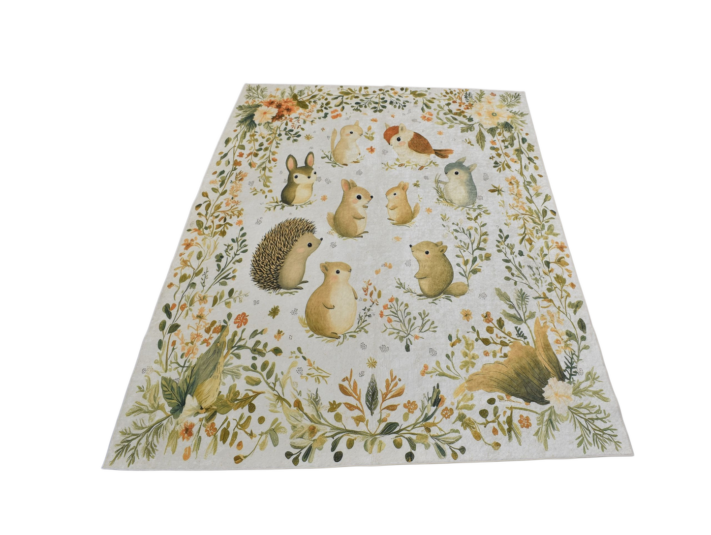 Kilim Antik 4m2 Tavşan Digital Baskı Makine Halısı 0748 - Yeni - Çok Renkli