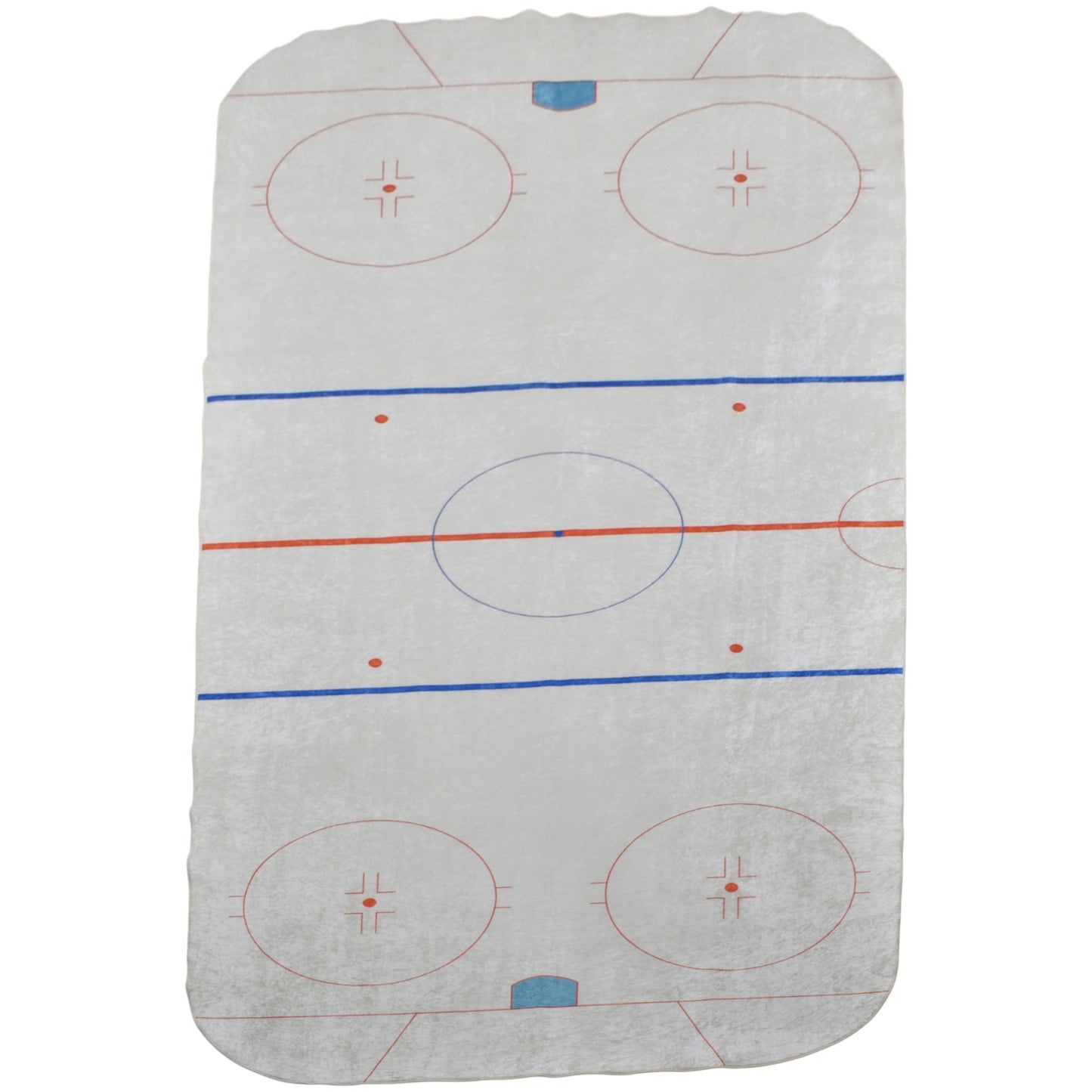 Kilim Antik Buz Hokeyi Sahası Digital Baskı Makine Çocuk Odası Halısı 0749 - Yeni - Çok Renkli