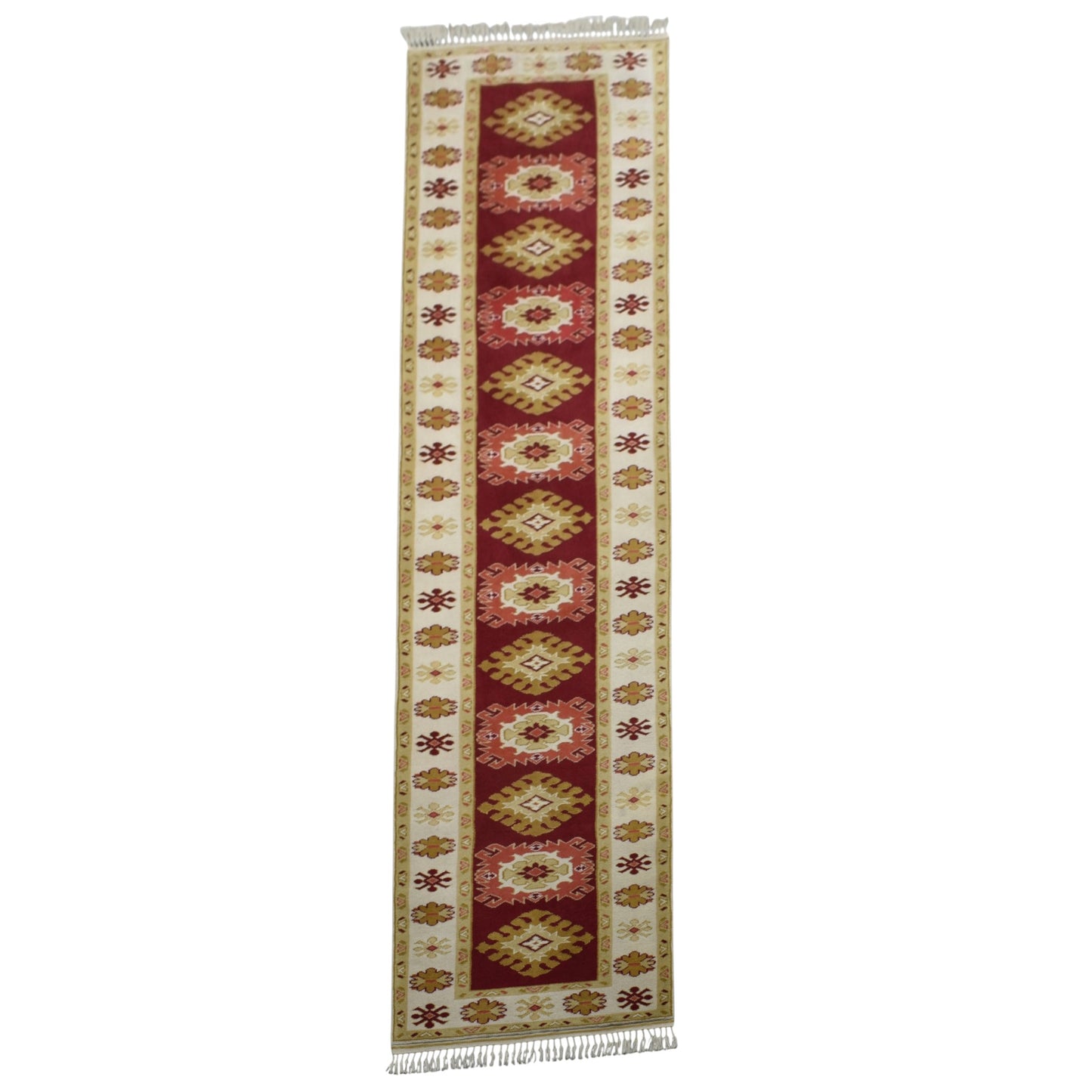 Kilim Antik El Dokuma 13 Göbekli Bozalan Milas Yolluk Yün Halı 0751 - Yeni - Çok Renkli