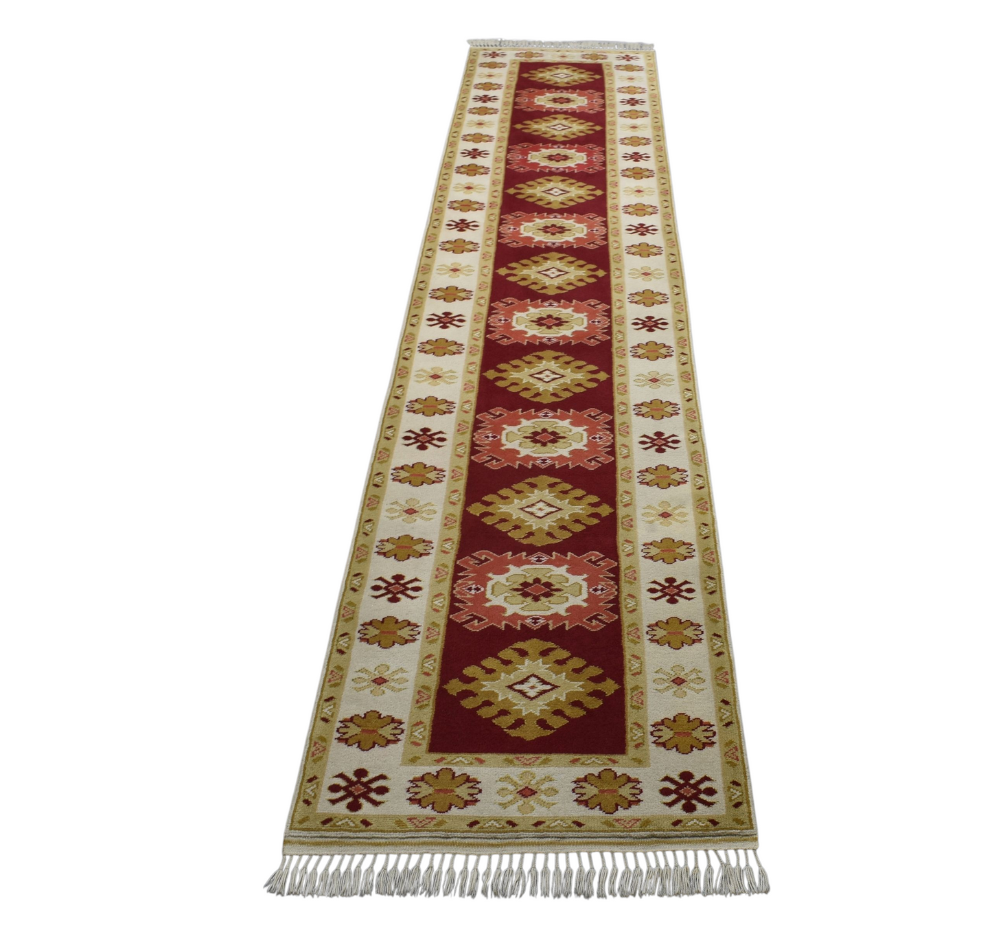 Kilim Antik El Dokuma 13 Göbekli Bozalan Milas Yolluk Yün Halı 0751 - Yeni - Çok Renkli