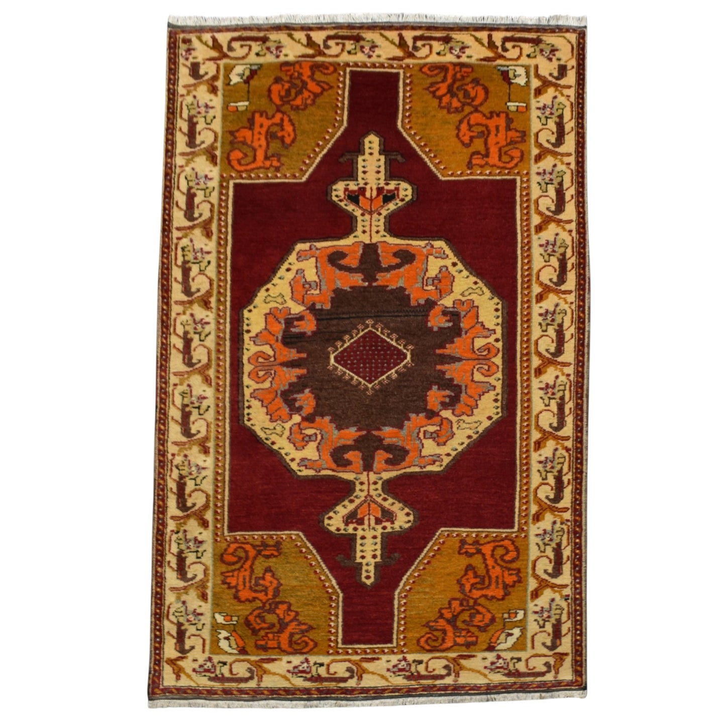 Kilim Antik El Dokuma Çamardı Niğde Yün Halı 0759 - Asırlık Antika - Çok Renkli