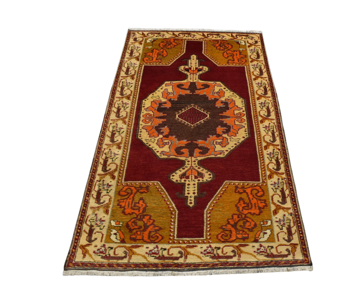 Kilim Antik El Dokuma Çamardı Niğde Yün Halı 0759 - Asırlık Antika - Çok Renkli