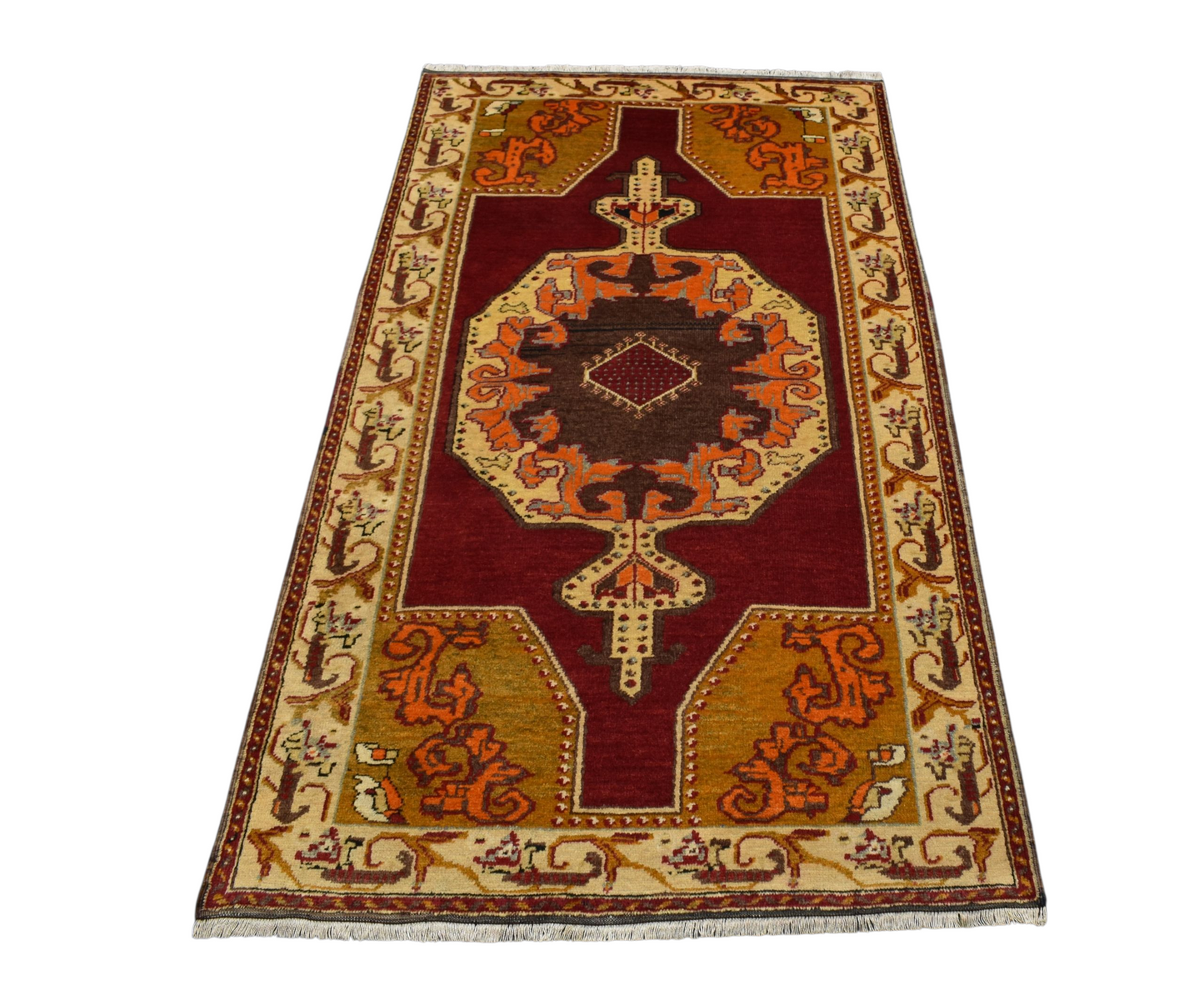 Kilim Antik El Dokuma Çamardı Niğde Yün Halı 0759 - Asırlık Antika - Çok Renkli