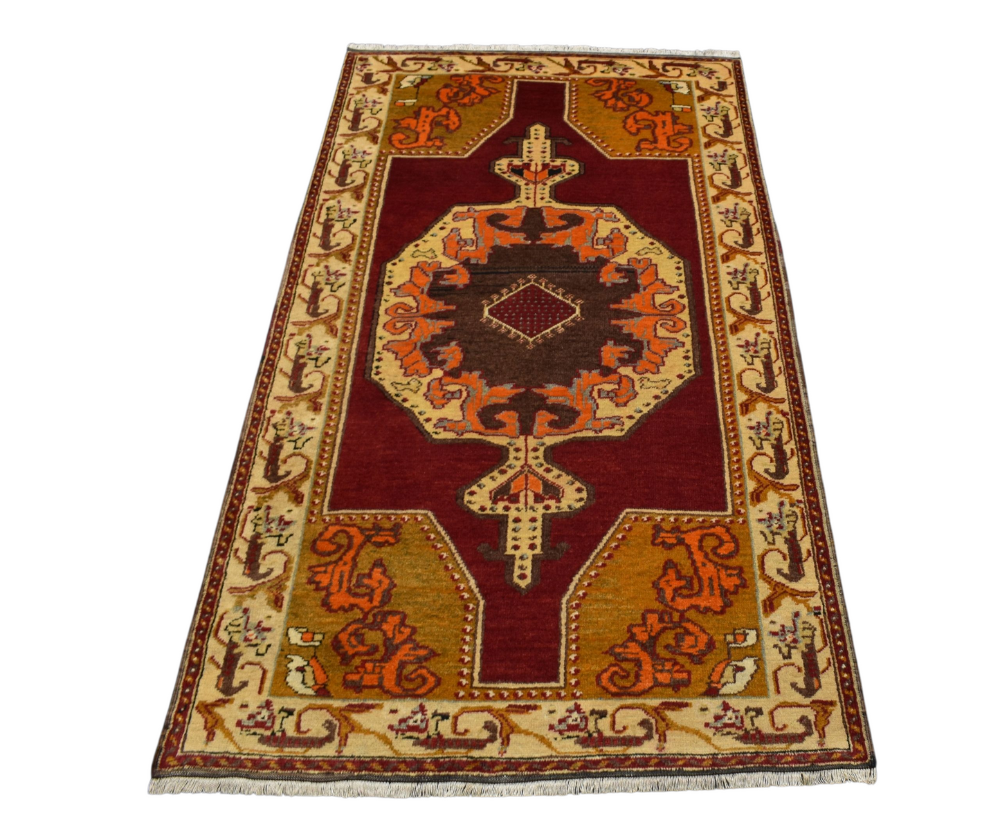 Kilim Antik El Dokuma Çamardı Niğde Yün Halı 0759 - Asırlık Antika - Çok Renkli