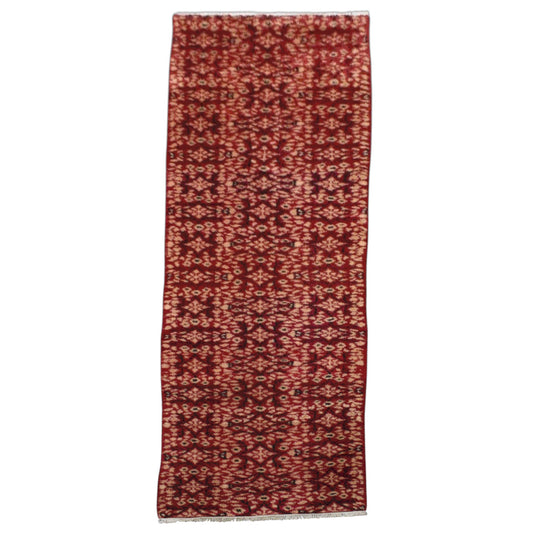 Kilim Antik El Dokuma Kumkapı Çiçekli Yolluk Yün Halı 0763 - Yeni - Kırmızı