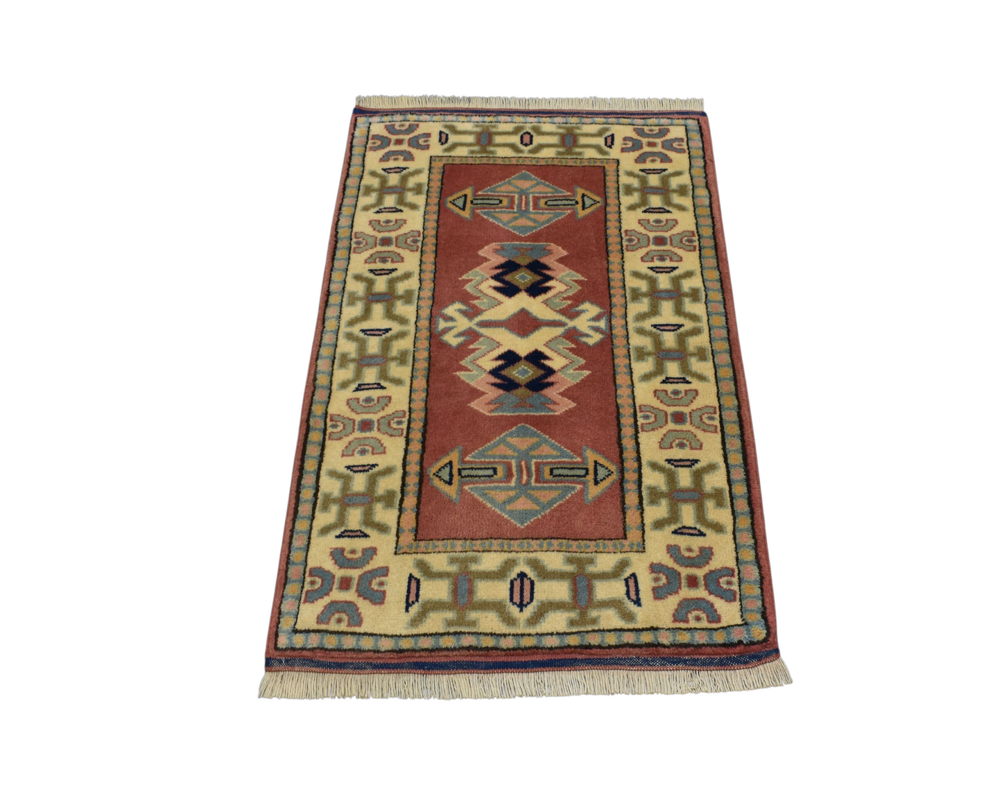 Kilim Antik El Dokuma Niğde Kars Yörük Yün Halı 0766 - Yeni - Çok Renkli