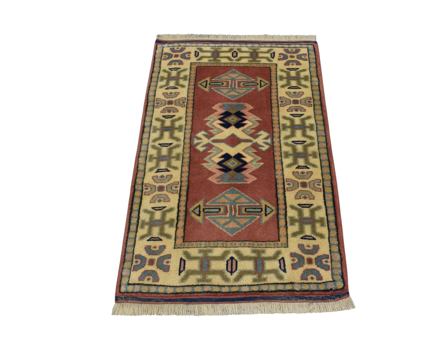 Kilim Antik El Dokuma Niğde Kars Yörük Yün Halı 0766 - Yeni - Çok Renkli