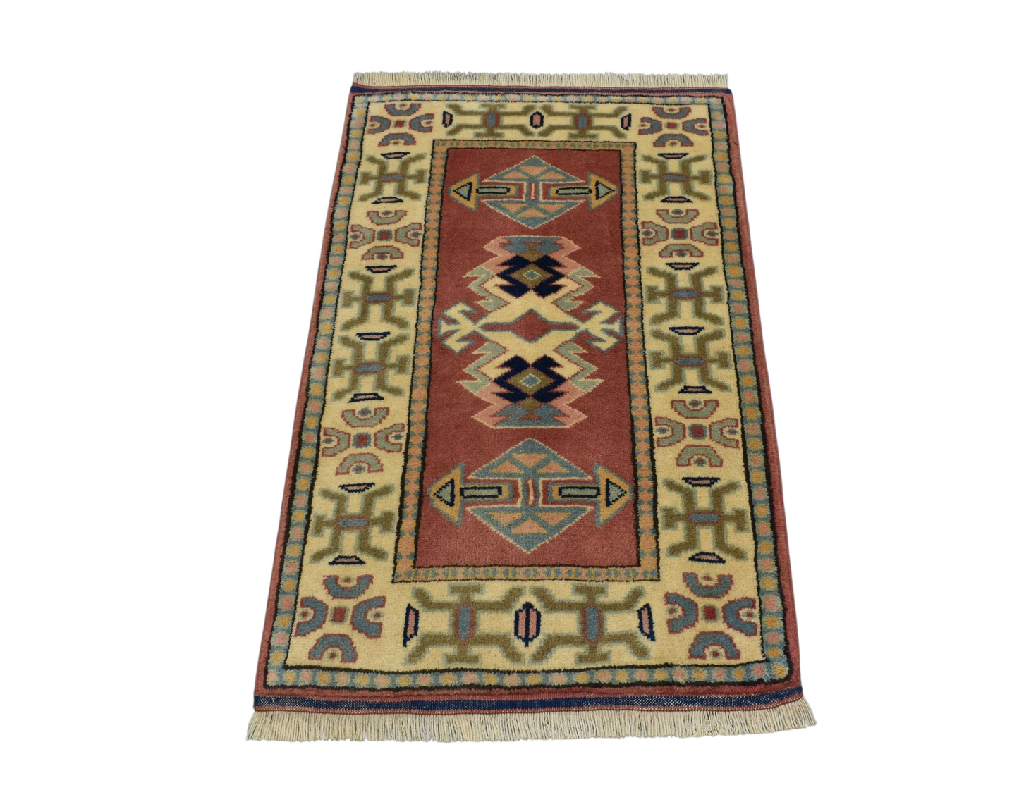 Kilim Antik El Dokuma Niğde Kars Yörük Yün Halı 0766 - Yeni - Çok Renkli