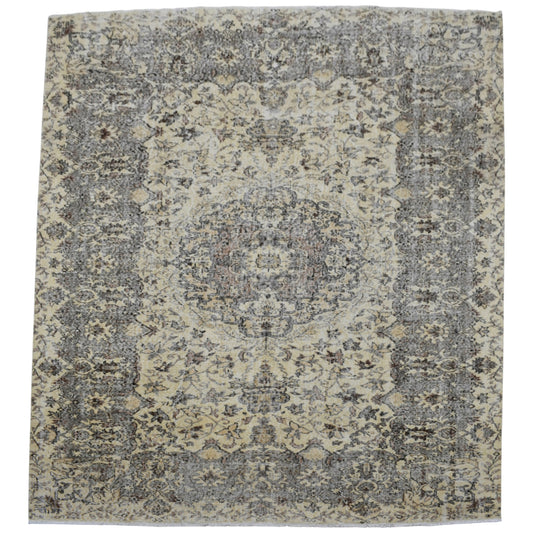 Kilim Antik 6m2 El Dokuma Eskitme Yün Salon Halısı 0780 - Vintage - Çok Renkli