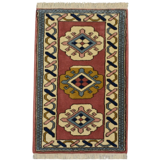 Kilim Antik El Dokuma Niğde Karsı Yörük Yün Halı 0783 - Yeni - Çok Renkli