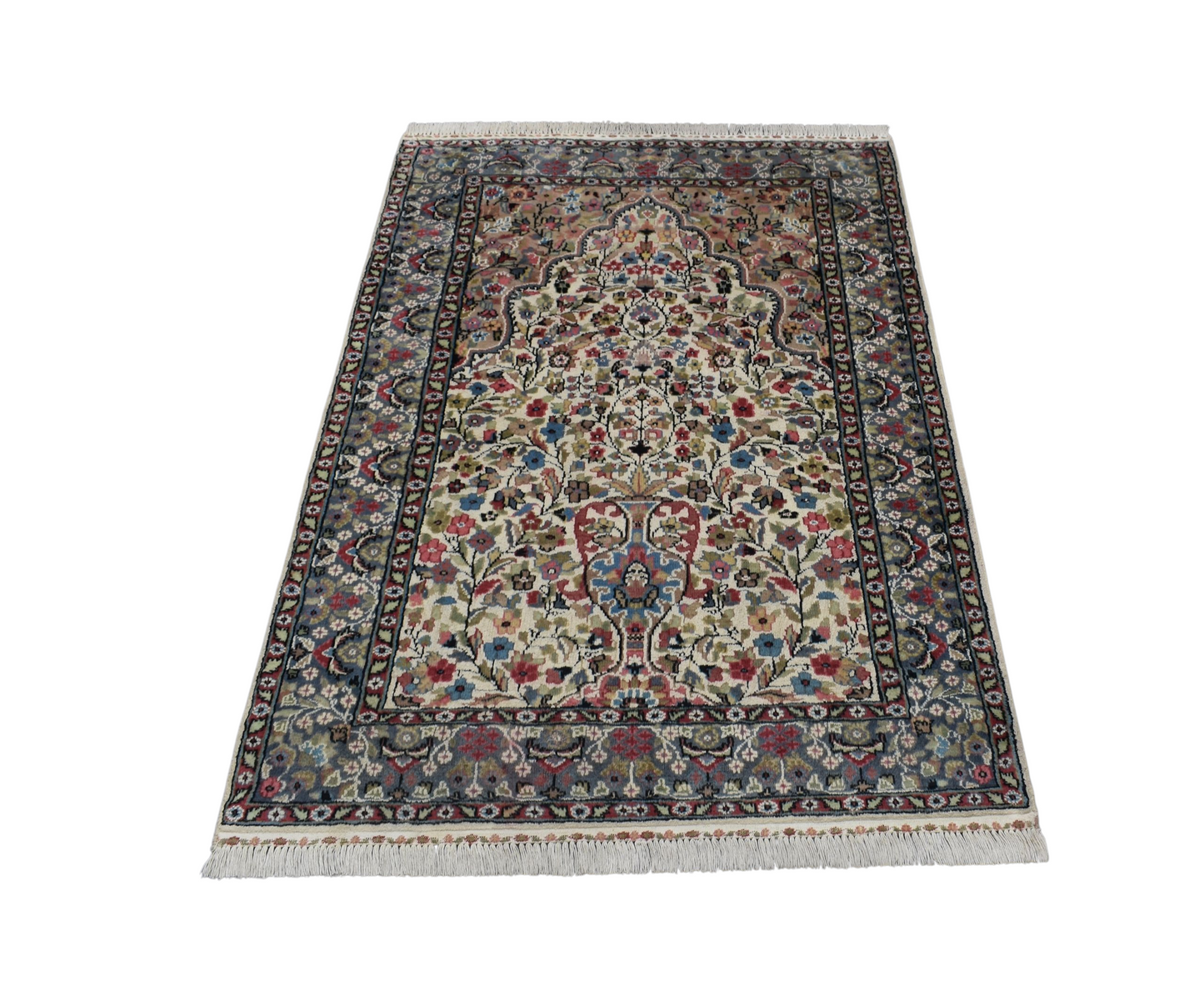 Kilim Antik El Dokuma Kemaliye Horasan Türkmenleri Yün Halı 0786 - Antika - Çok Renkli