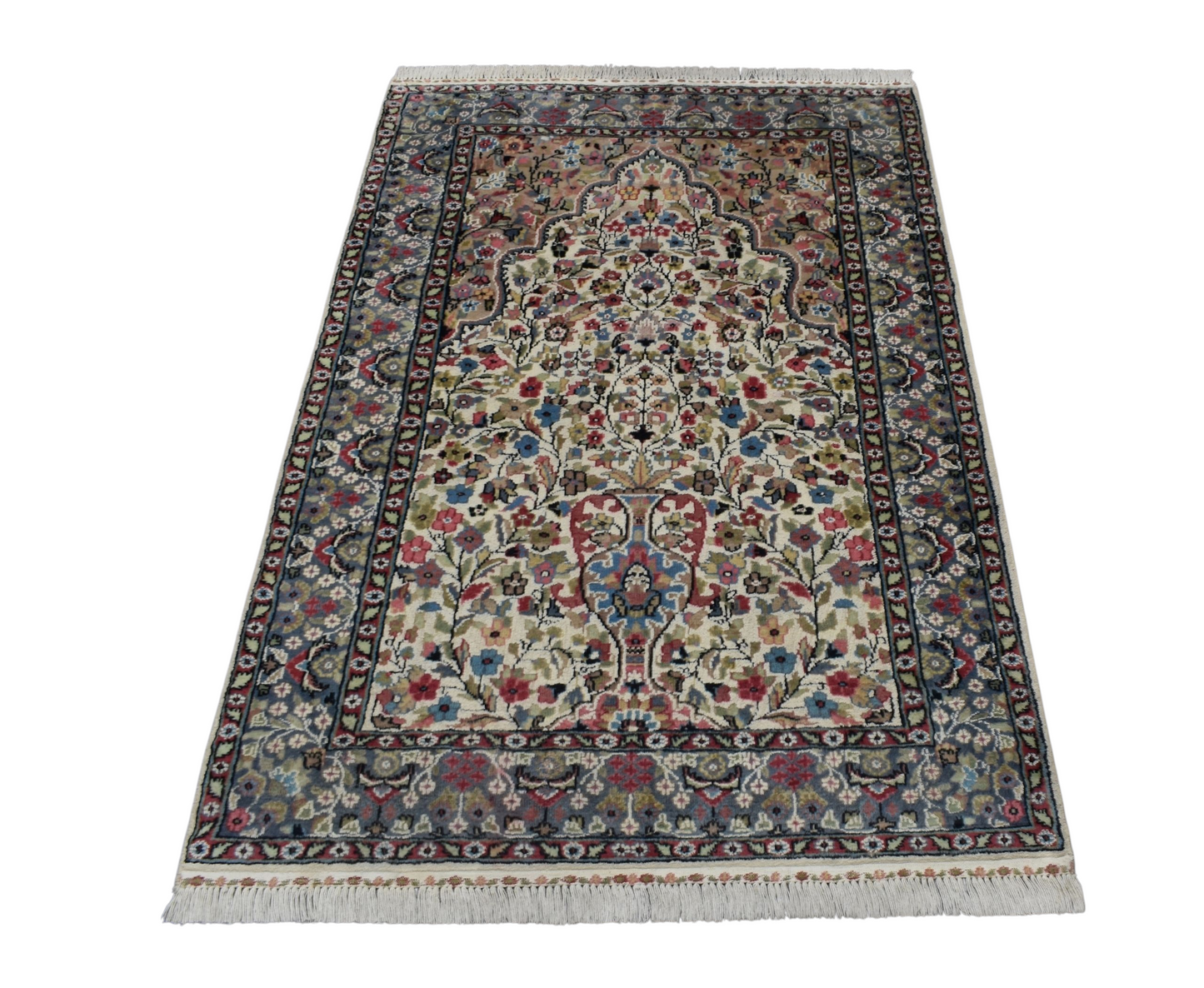 Kilim Antik El Dokuma Kemaliye Horasan Türkmenleri Yün Halı 0786 - Antika - Çok Renkli