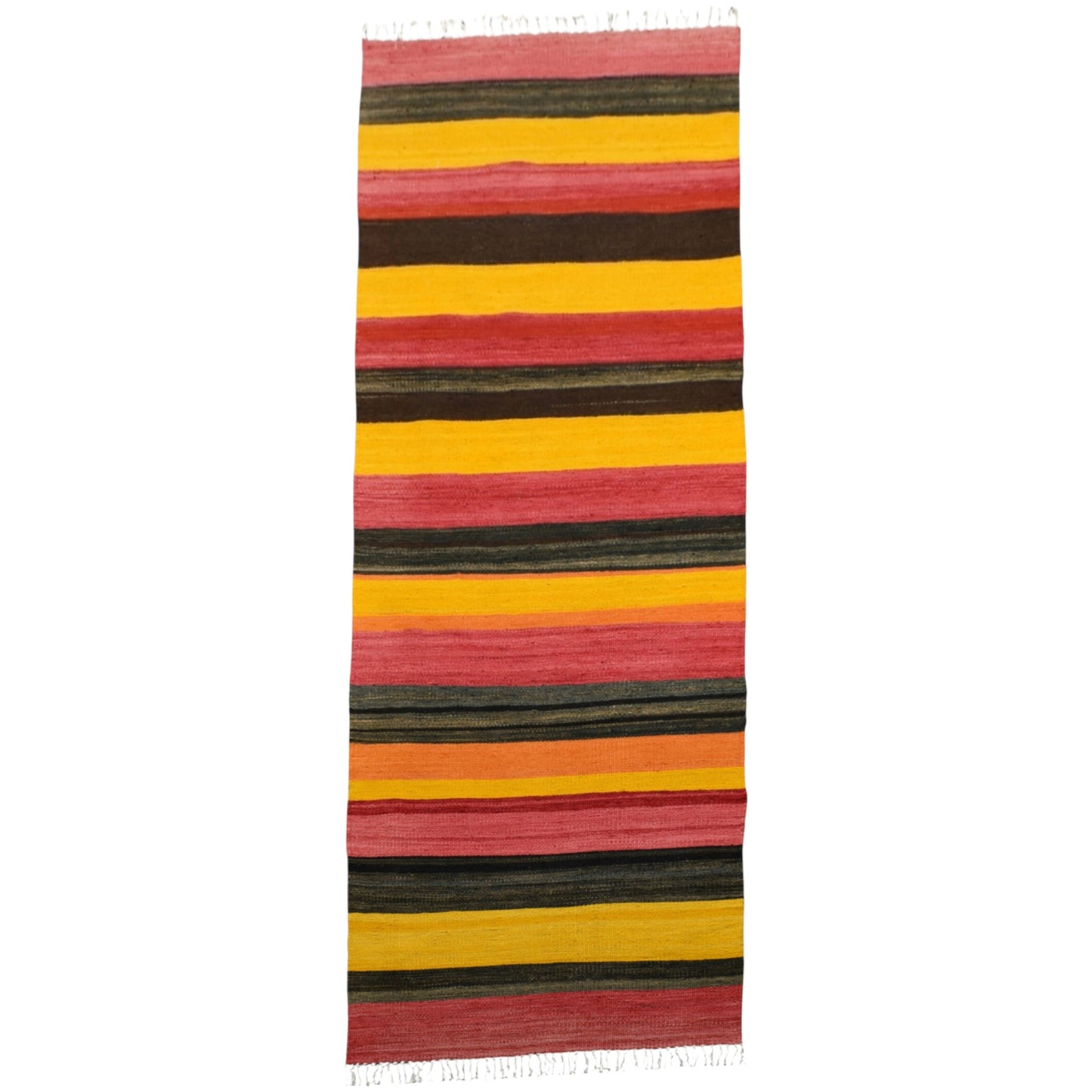 Kilim Antik El Dokuma Hafik Sivas Yolluk Yün Kilim 0798 - Yeni - Çok Renkli