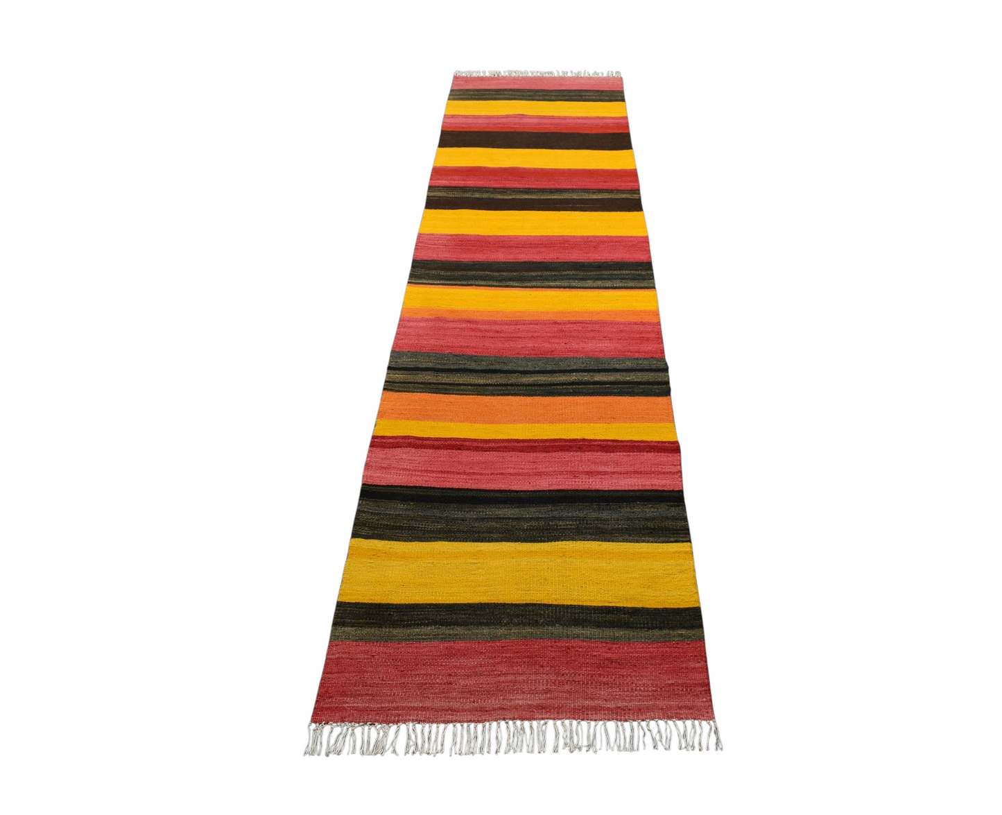 Kilim Antik El Dokuma Hafik Sivas Yolluk Yün Kilim 0798 - Yeni - Çok Renkli