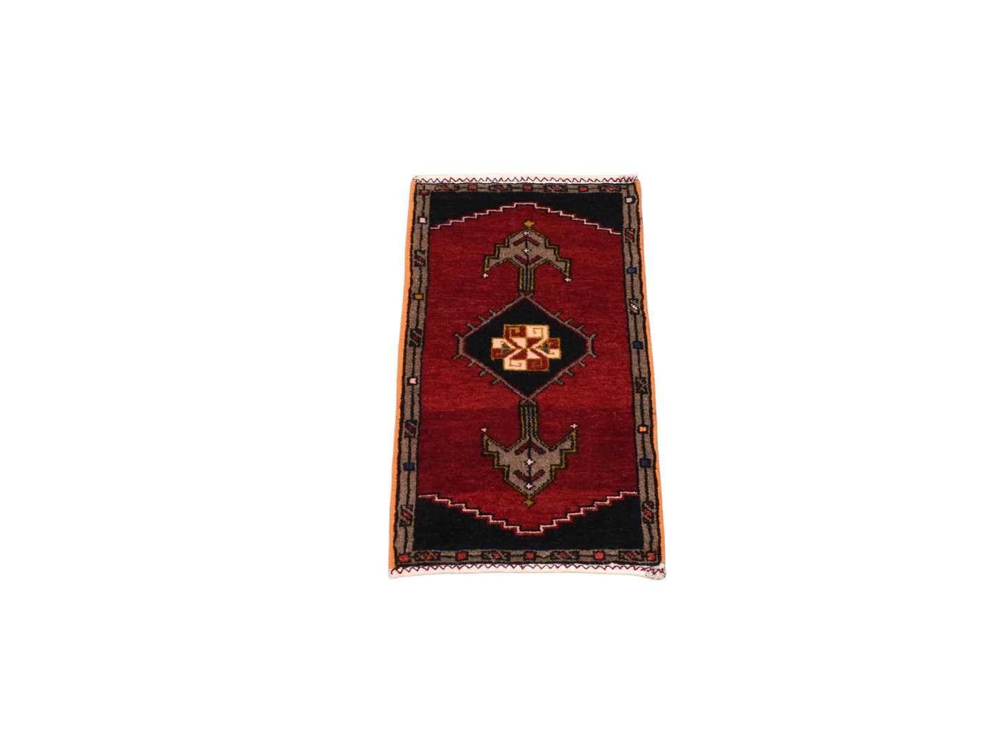 Kilim Antik El Dokuma Dekoratif Malatya Yün Halı 0799 - Yeni - Çok Renkli