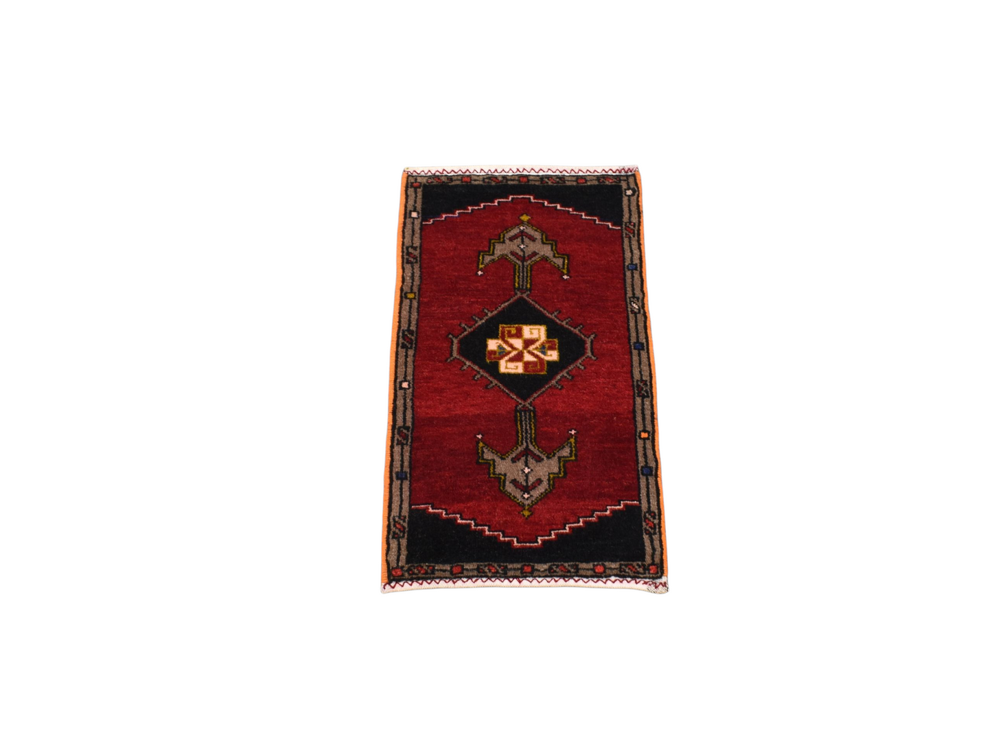 Kilim Antik El Dokuma Dekoratif Malatya Yün Halı 0799 - Yeni - Çok Renkli