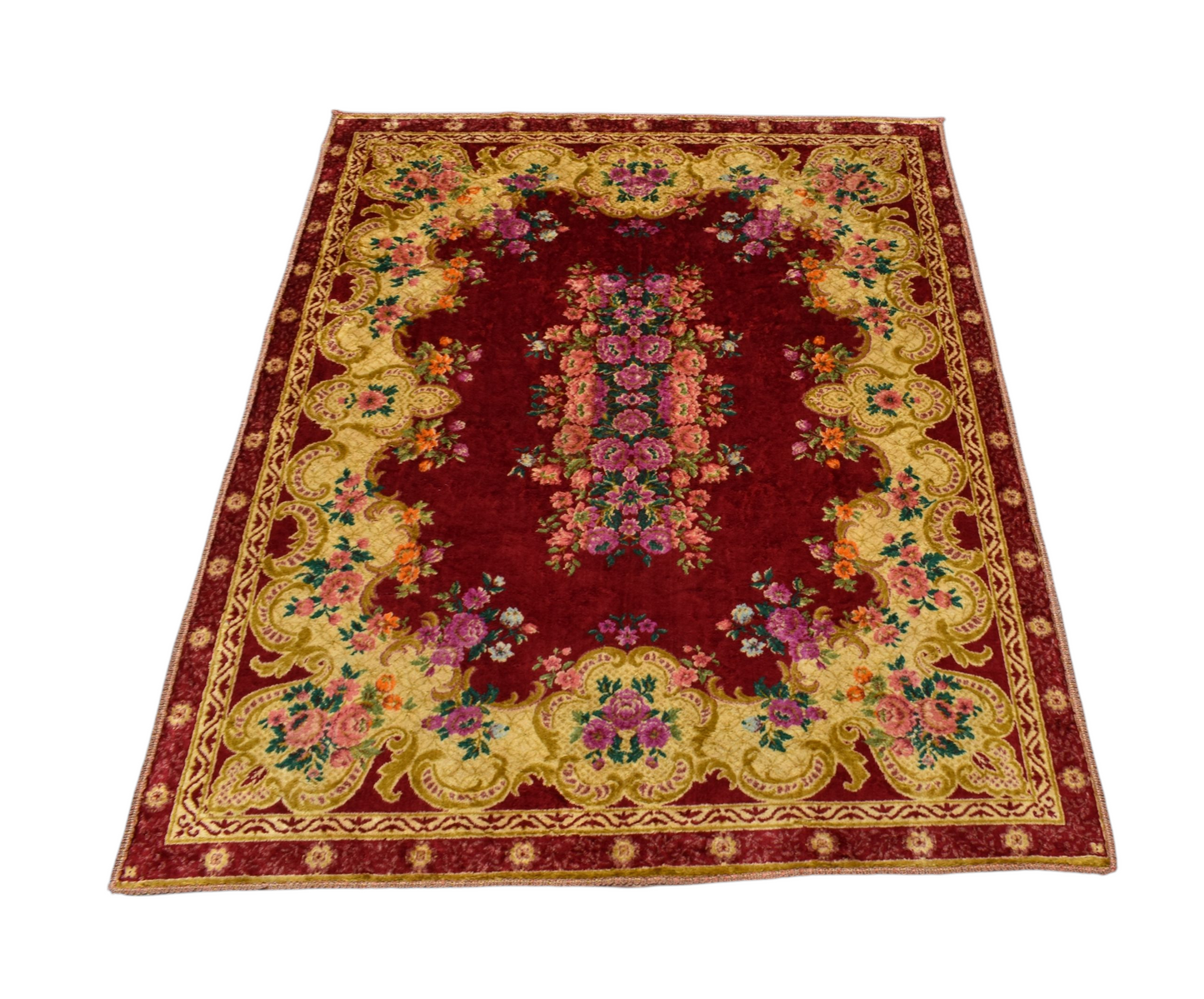 Kilim Antik Masa Yatak Örtüsü Duvar Halısı 0813 - Vintage - Çok Renkli