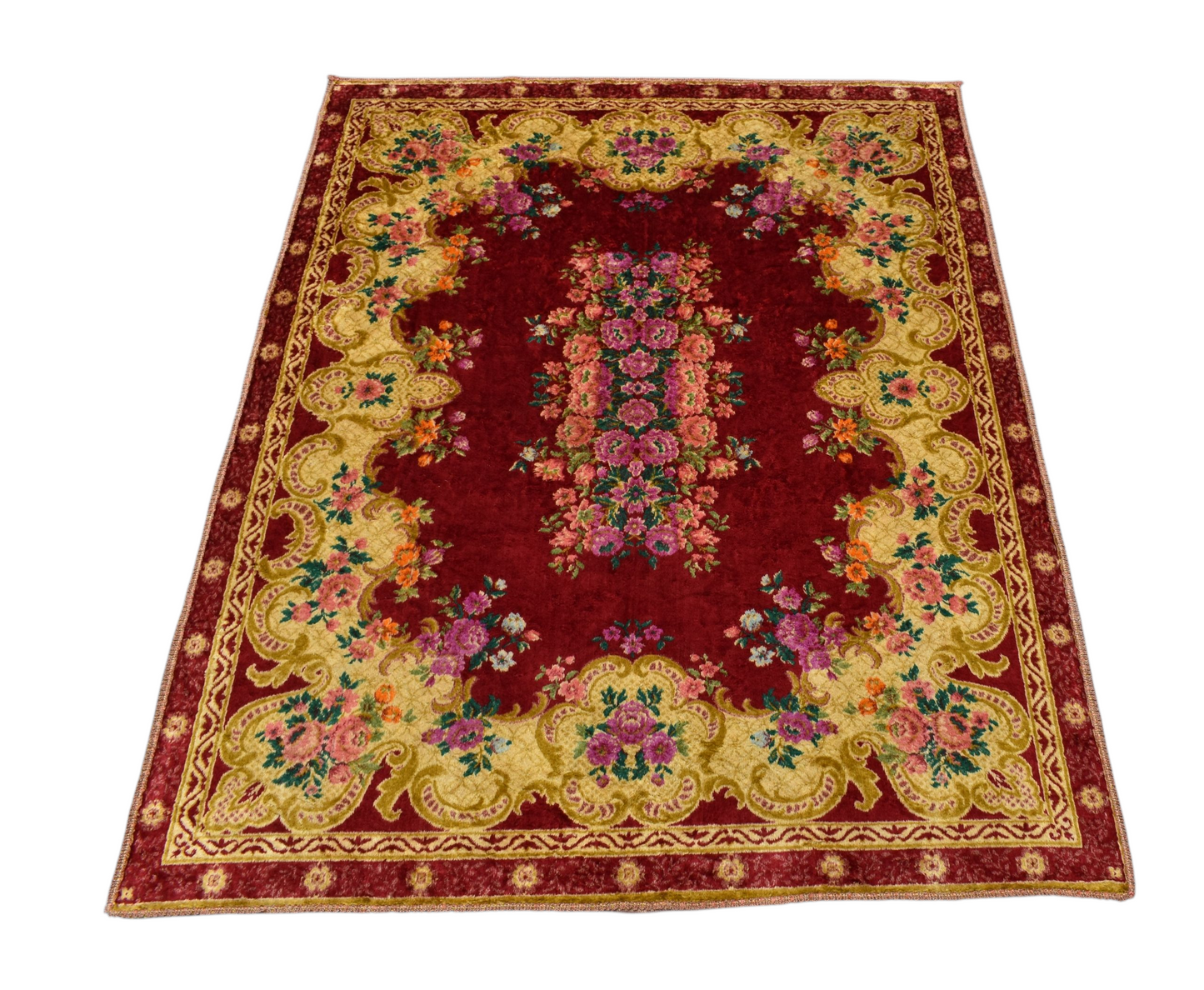 Kilim Antik Masa Yatak Örtüsü Duvar Halısı 0813 - Vintage - Çok Renkli