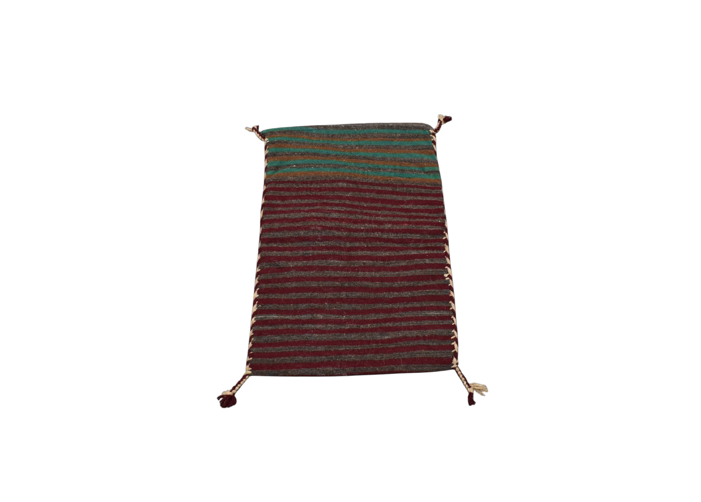 Kilim Antik El Dokuma Çift Yüzlü Malatya Yün Halı 0822 - Yeni - Çok Renkli Yastık