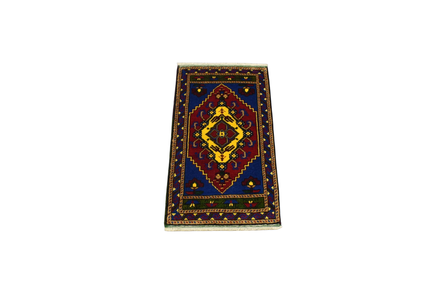 Kilim Antik El Dokuma Aksaray Taşpınar Yün Halı 0842 - Yeni - Çok Renkli