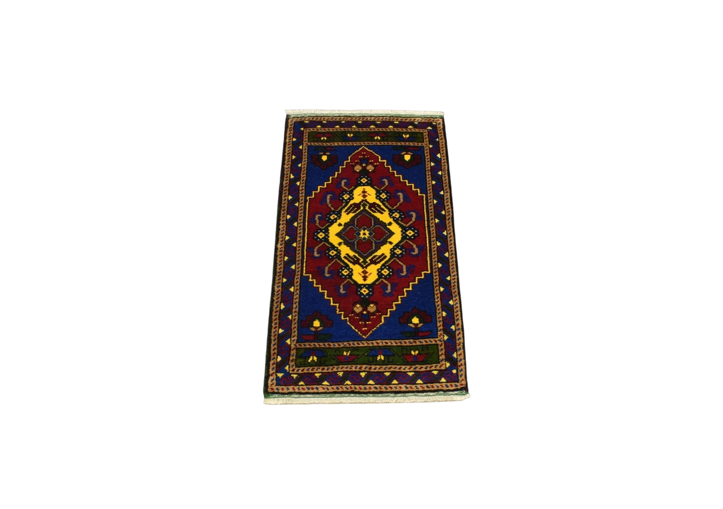 Kilim Antik El Dokuma Aksaray Taşpınar Yün Halı 0842 - Yeni - Çok Renkli