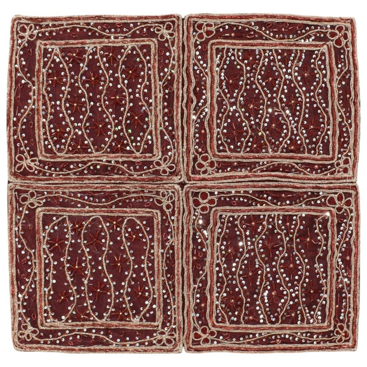 Kilim Antik El İşi İnce Kum Boncuklu Masa Sehpa Fiskos Örtüsü 0855 - Yeni - Çok Renkli