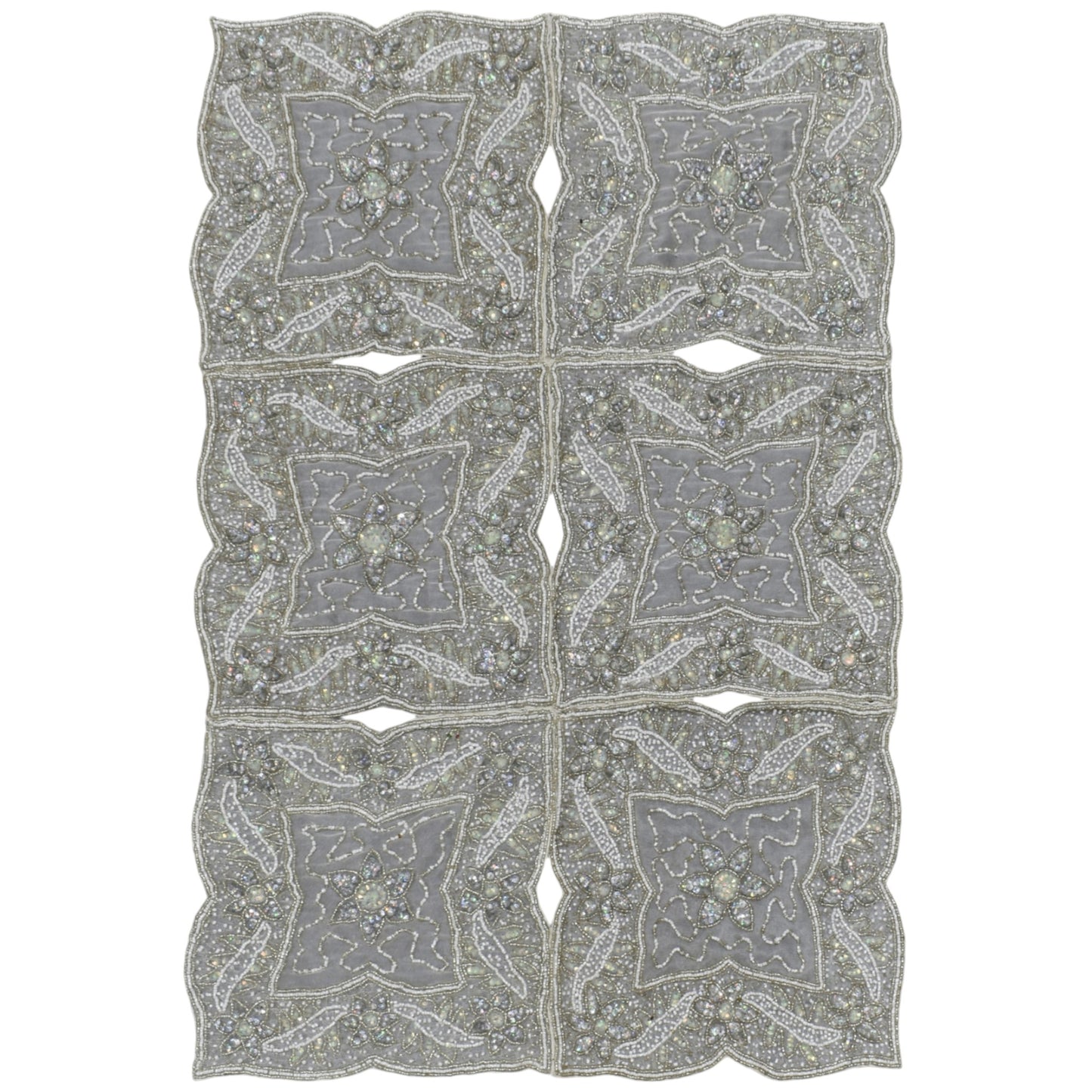 Kilim Antik El İşi İnce Kum Boncuklu Sehpa Fiskos Masa Örtüsü 0882 - Yeni - Çok Renkli