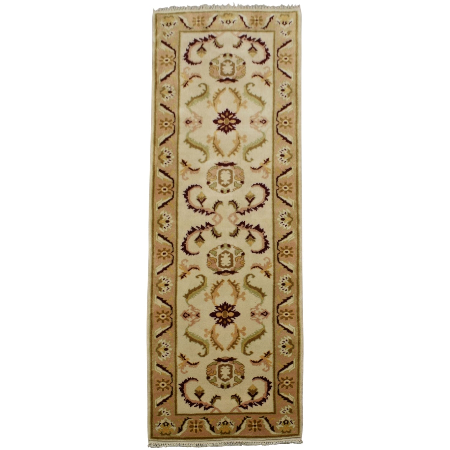 Kilim Antik El Dokuma Uşak Yörük Yolluk Yün Halı 0896 - Yeni - Çok Renkli