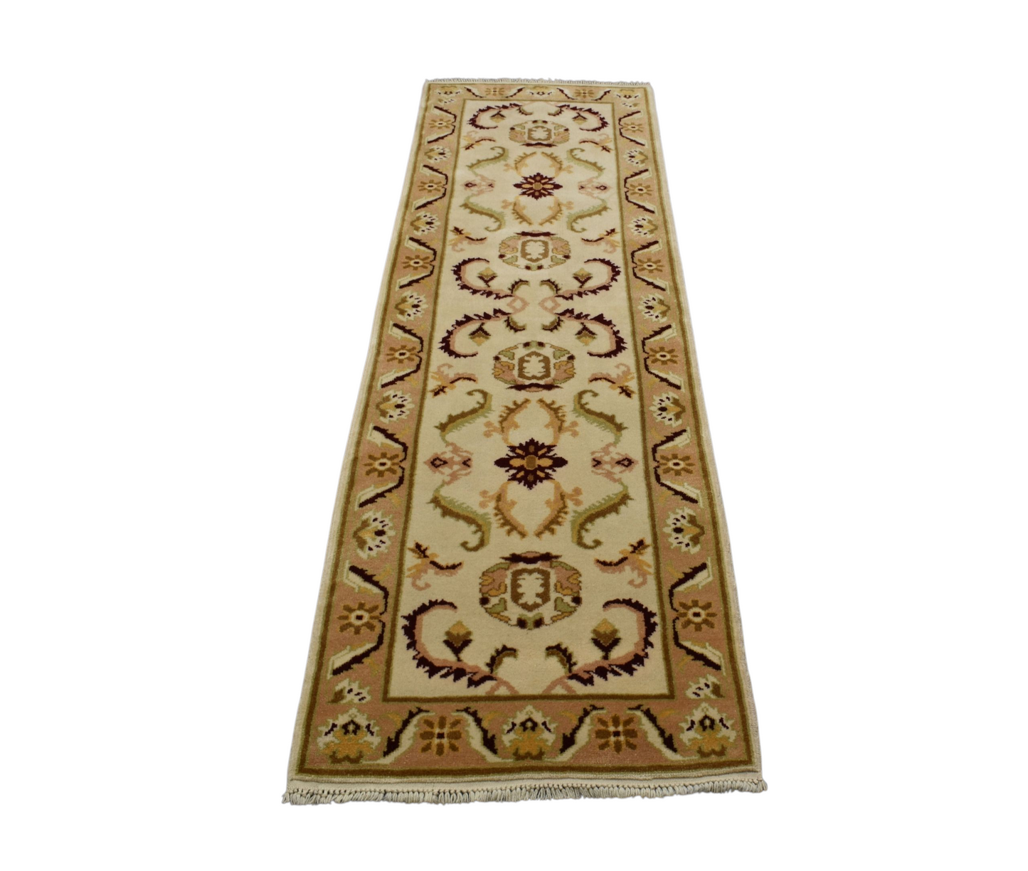 Kilim Antik El Dokuma Uşak Yörük Yolluk Yün Halı 0896 - Yeni - Çok Renkli