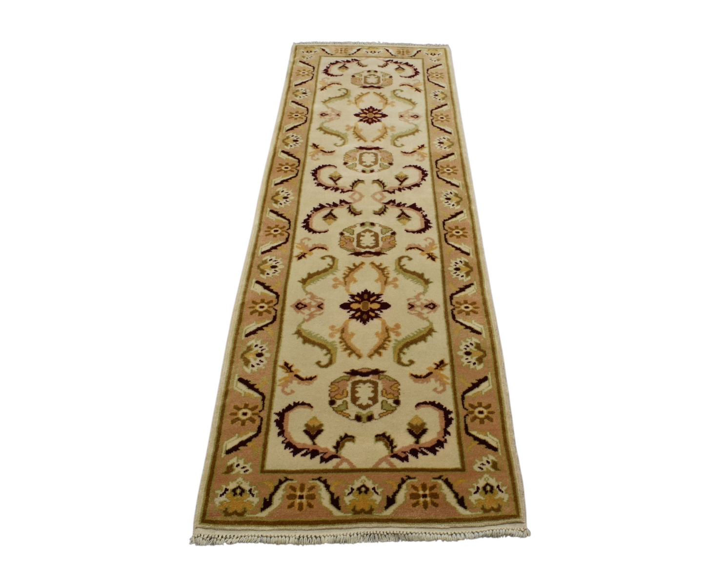 Kilim Antik El Dokuma Uşak Yörük Yolluk Yün Halı 0896 - Yeni - Çok Renkli