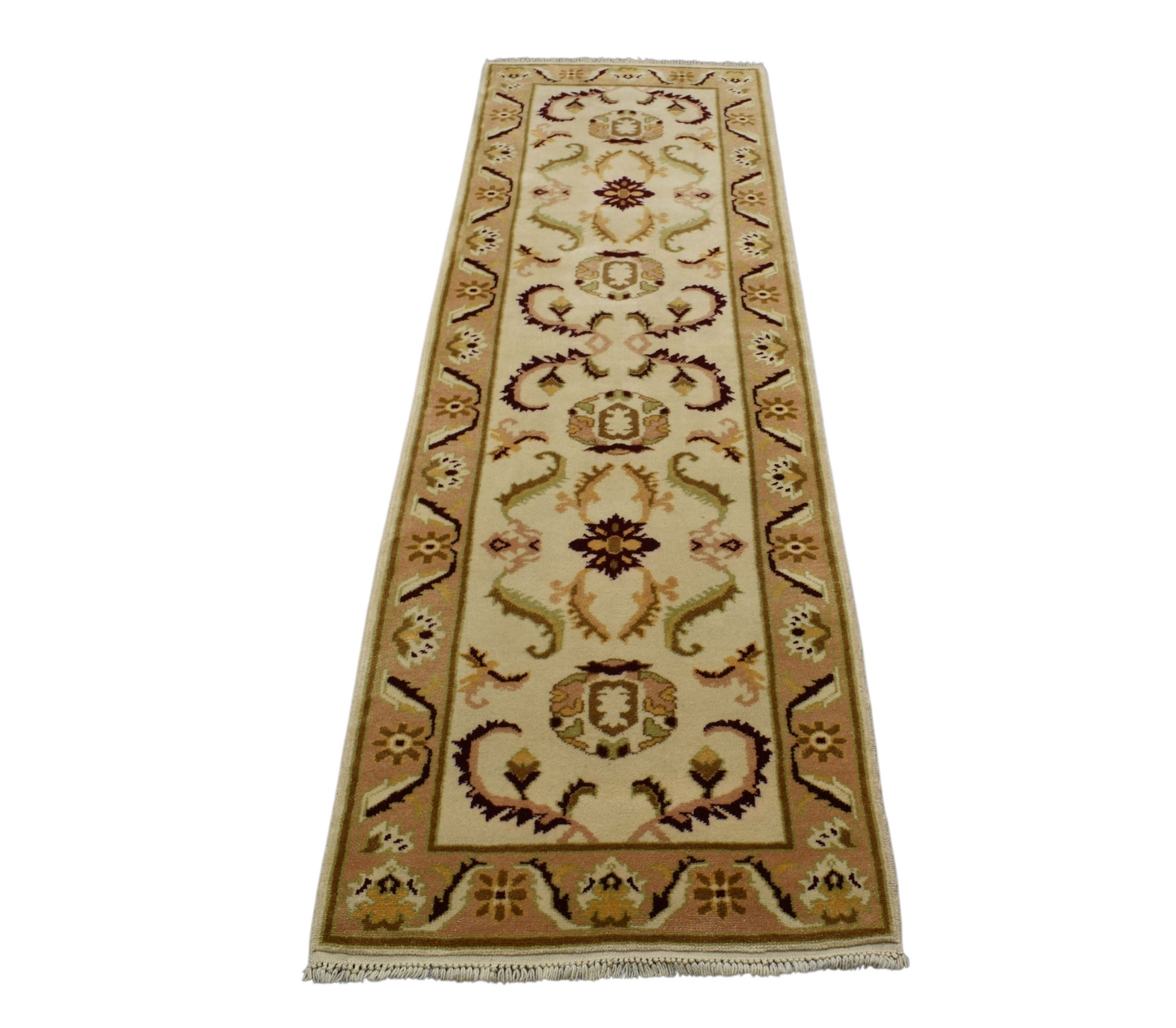 Kilim Antik El Dokuma Uşak Yörük Yolluk Yün Halı 0896 - Yeni - Çok Renkli
