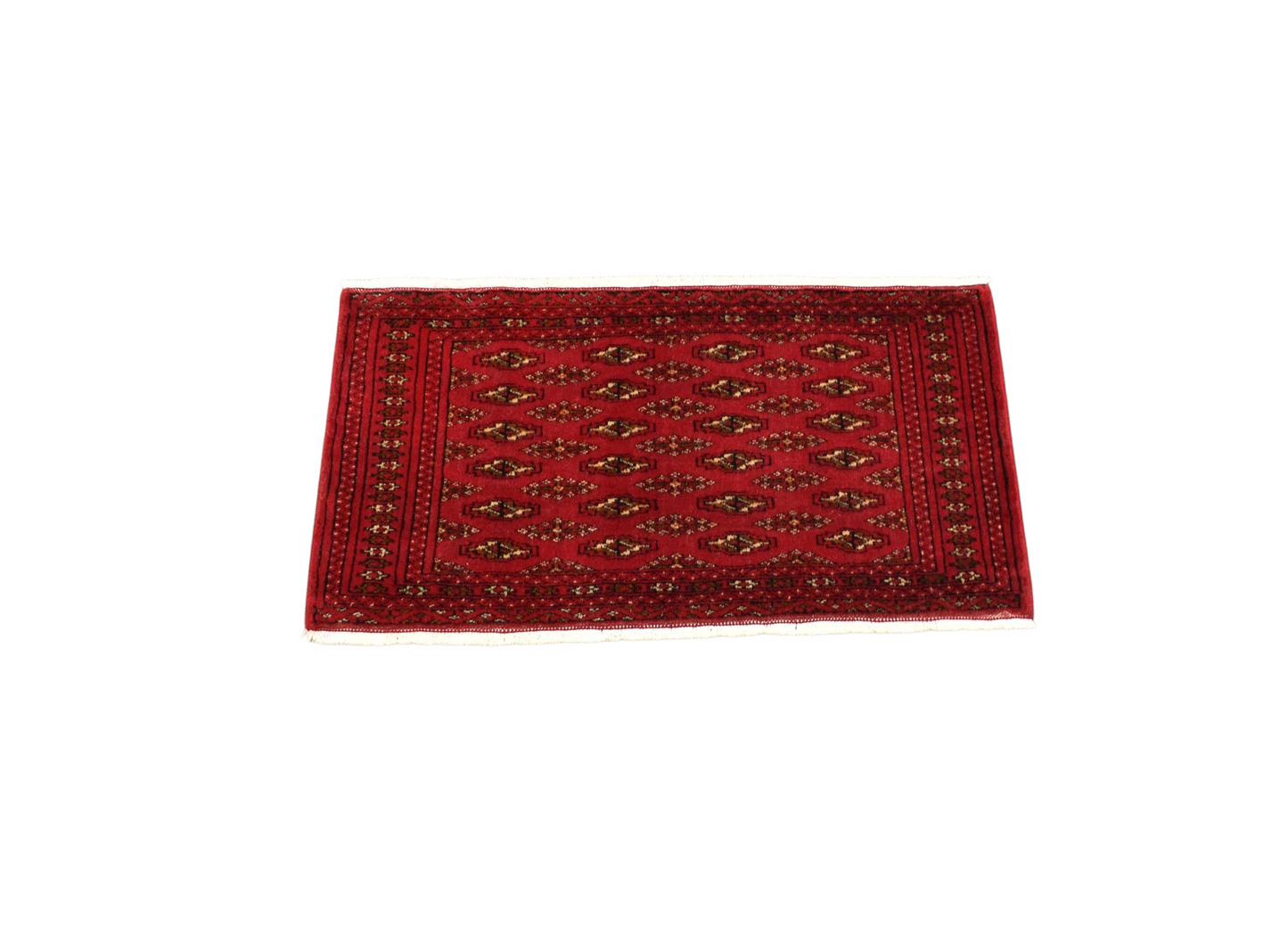 Kilim Antik El Dokuma İnce Afgan Yün Halı 0908 - Yeni - Kırmızı