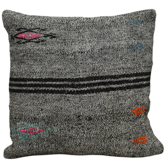 Kilim Antik El Dokuma Dekoratif Kilim Kırlent Yastık Kılıfı 0912 - Yeni - Çok Renkli