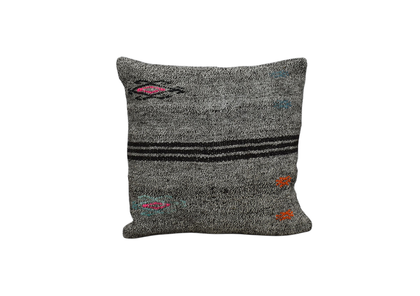 Kilim Antik El Dokuma Dekoratif Kilim Kırlent Yastık Kılıfı 0912 - Yeni - Çok Renkli