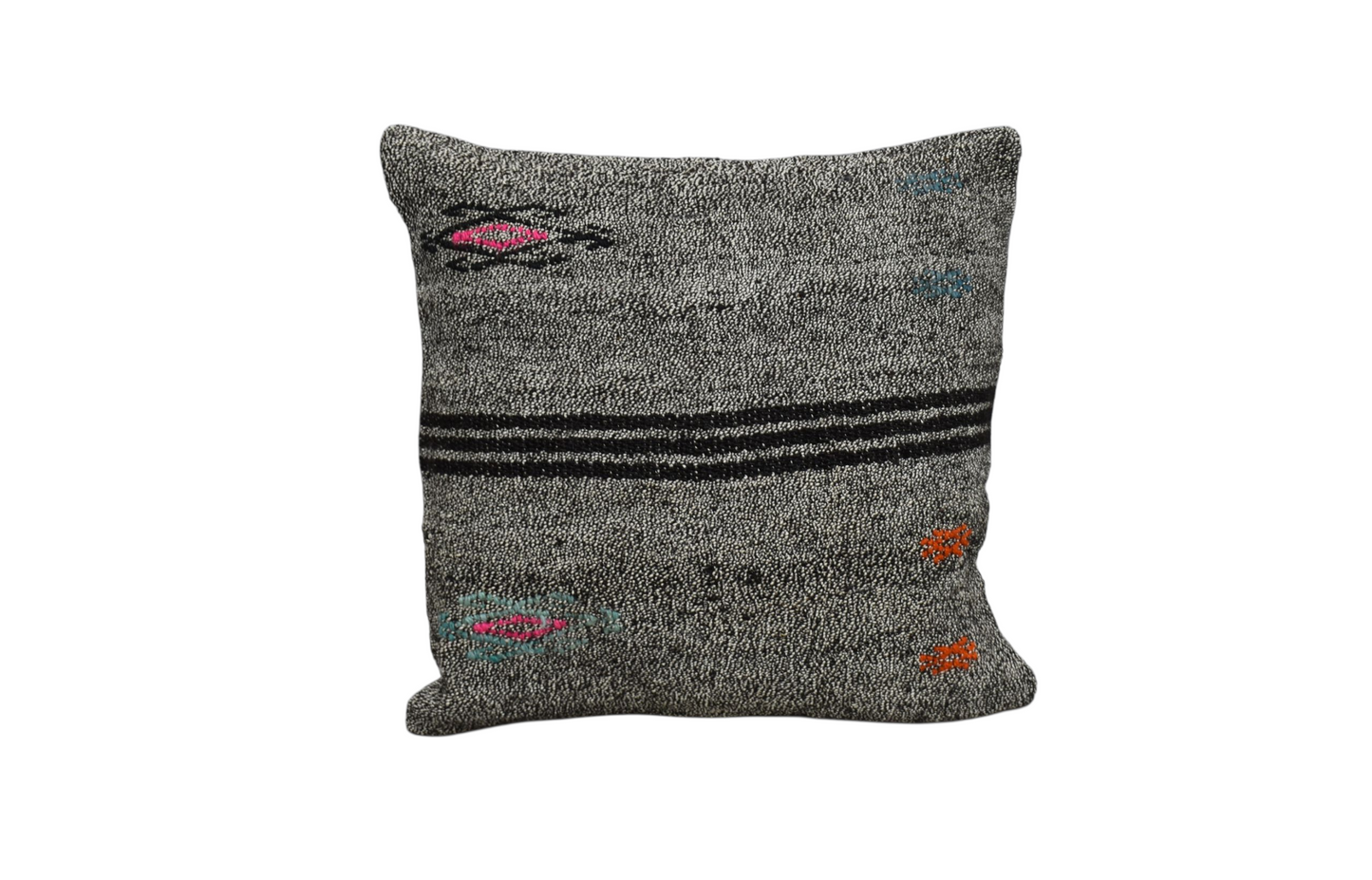 Kilim Antik El Dokuma Dekoratif Kilim Kırlent Yastık Kılıfı 0912 - Yeni - Çok Renkli