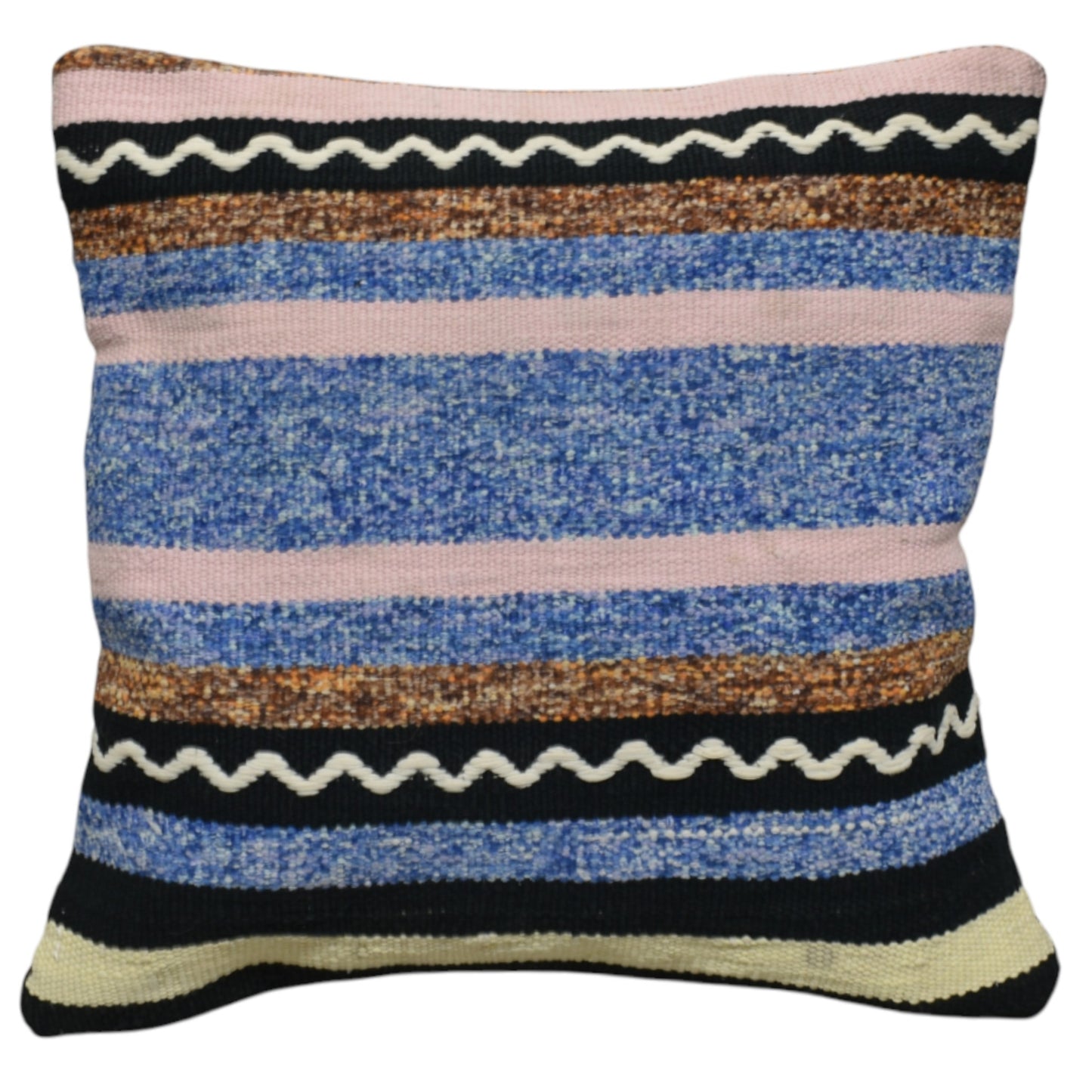 Kilim Antik El Dokuma Dekoratif Kilim Kırlent Yastık Kılıfı 0914 - Yeni - Çok Renkli