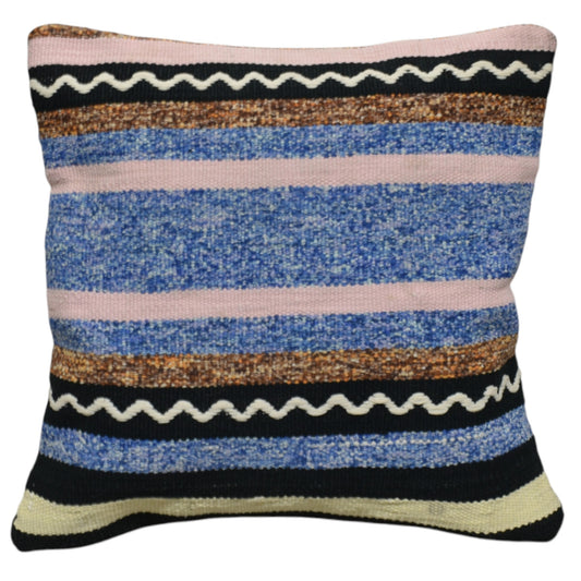 Kilim Antik El Dokuma Dekoratif Kilim Kırlent Yastık Kılıfı 0914 - Yeni - Çok Renkli