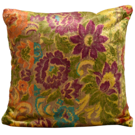 Kilim Antik Kadife Dokuma Dekoratif Kilim Kırlent Yastık Kılıfı 0915 - Yeni - Çok Renkli