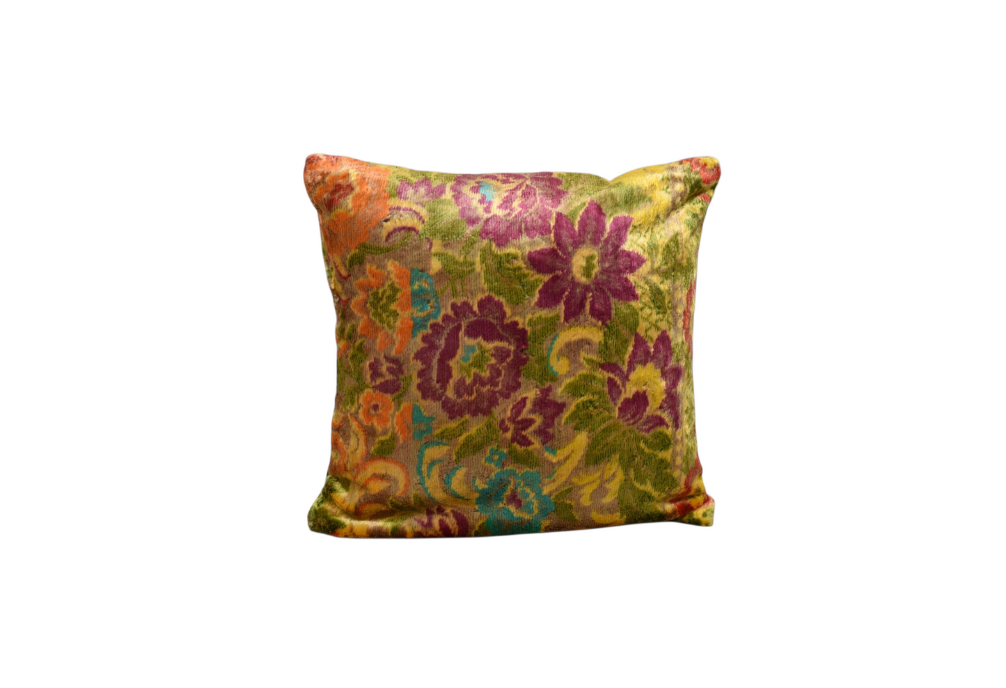 Kilim Antik Kadife Dokuma Dekoratif Kilim Kırlent Yastık Kılıfı 0915 - Yeni - Çok Renkli