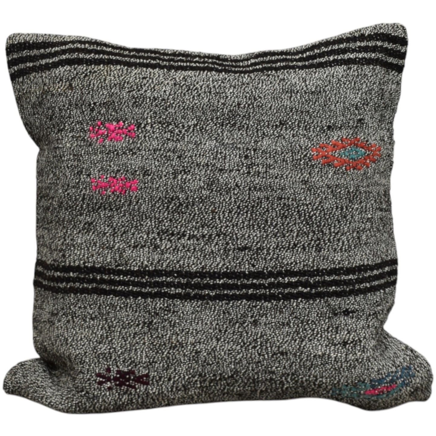 Kilim Antik El Dokuma Dekoratif Kilim Kırlent Yastık Kılıfı 0916 - Yeni - Çok Renkli