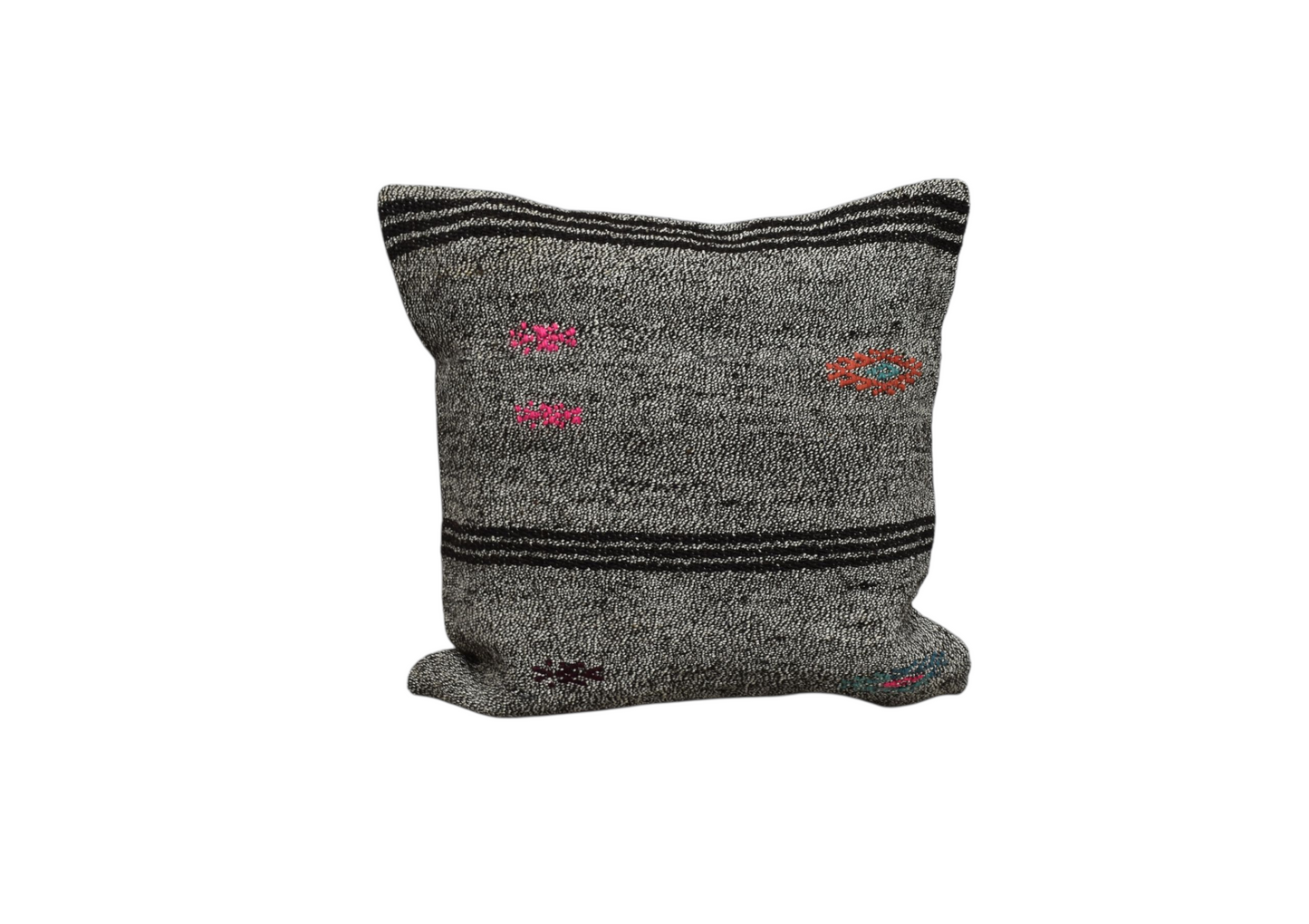 Kilim Antik El Dokuma Dekoratif Kilim Kırlent Yastık Kılıfı 0916 - Yeni - Çok Renkli