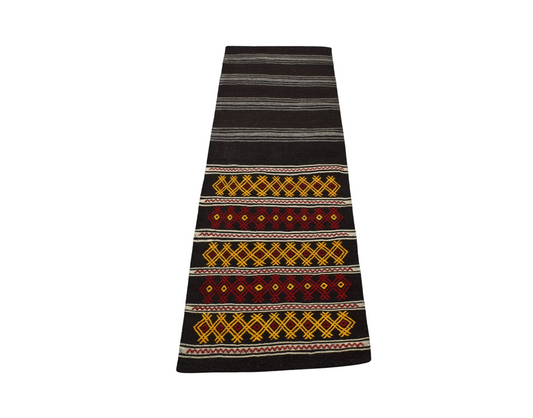 Kilim Antik El Dokuma Yün Yolluk Kağızman Kilimi 0091 - Yeni - Çok Renkli