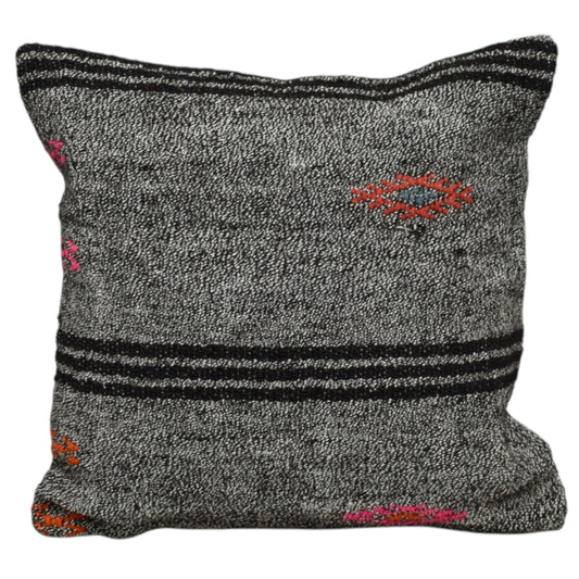 Kilim Antik El Dokuma Dekoratif Kilim Kırlent Yastık Kılıfı 0923 - Yeni - Çok Renkli