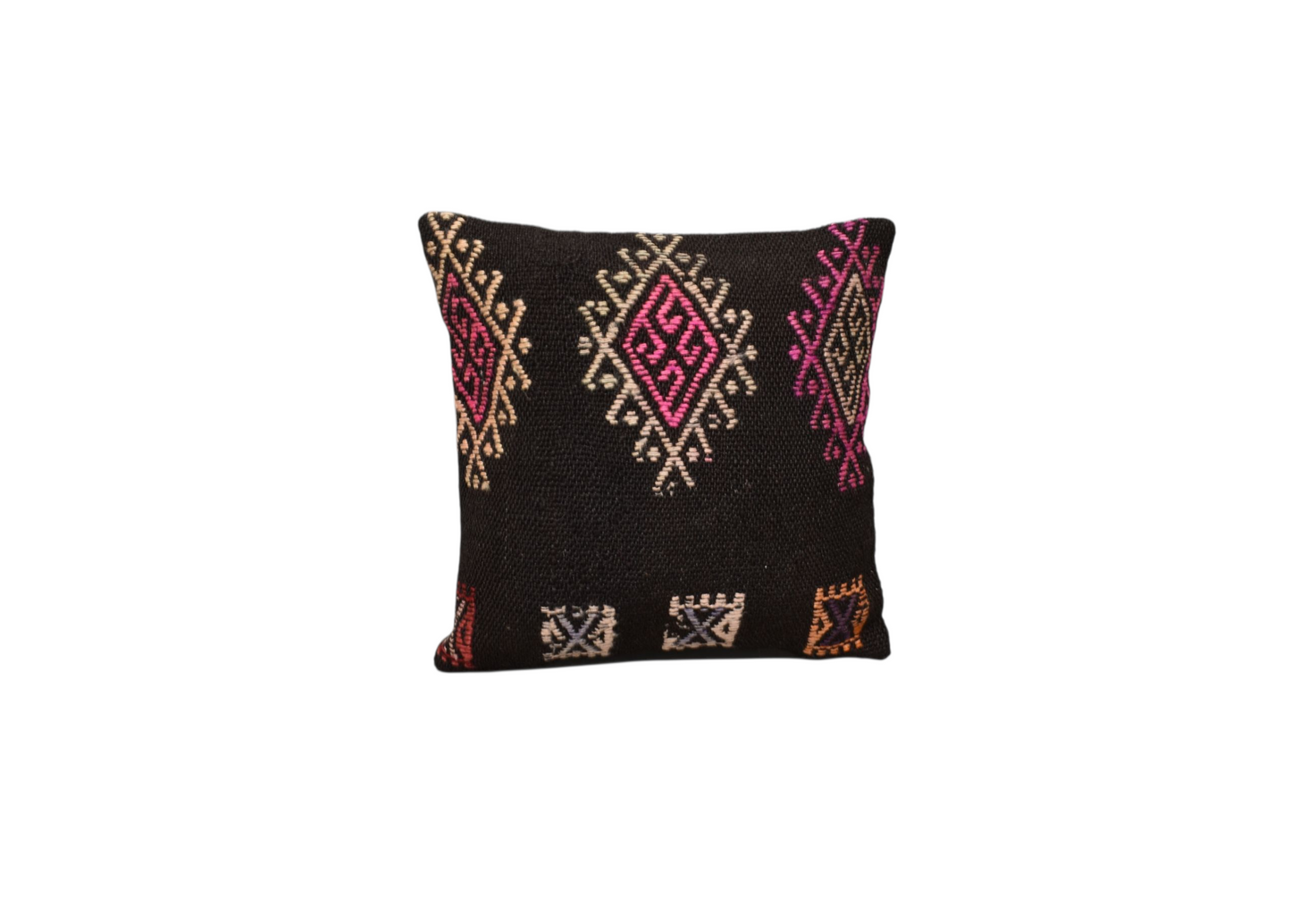 Kilim Antik El Dokuma Dekoratif Kilim Kırlent Yastık Kılıfı 0927 - Yeni - Çok Renkli