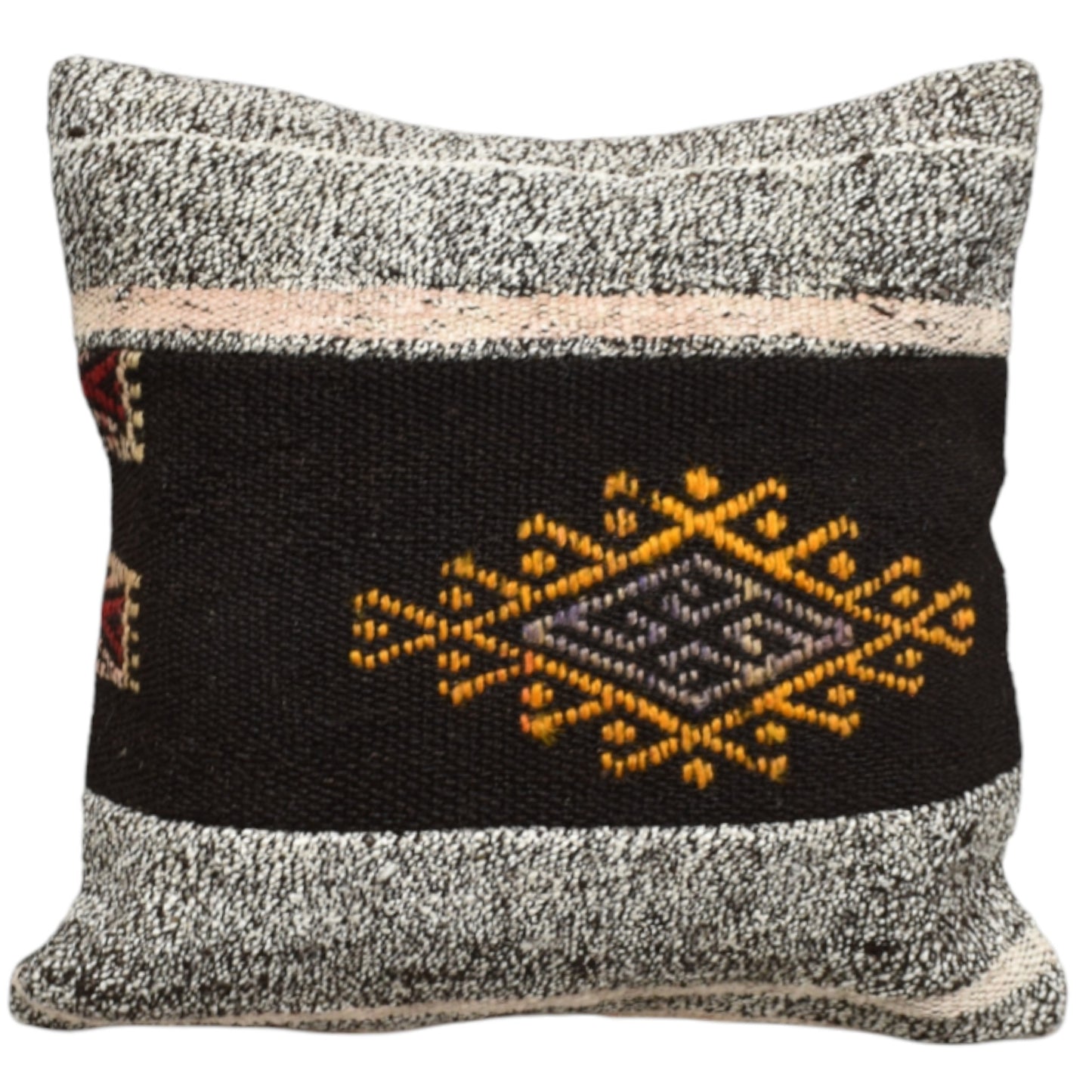 Kilim Antik El Dokuma Dekoratif Kilim Kırlent Yastık Kılıfı 0928 - Yeni - Çok Renkli