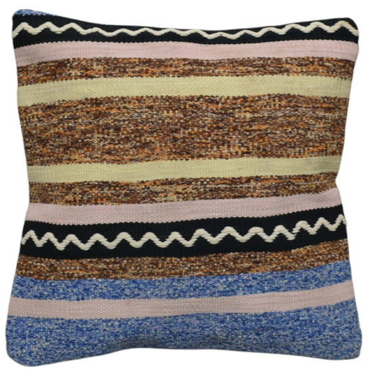 Kilim Antik El Dokuma Dekoratif Kilim Kırlent Yastık Kılıfı 0935 - Yeni - Çok Renkli