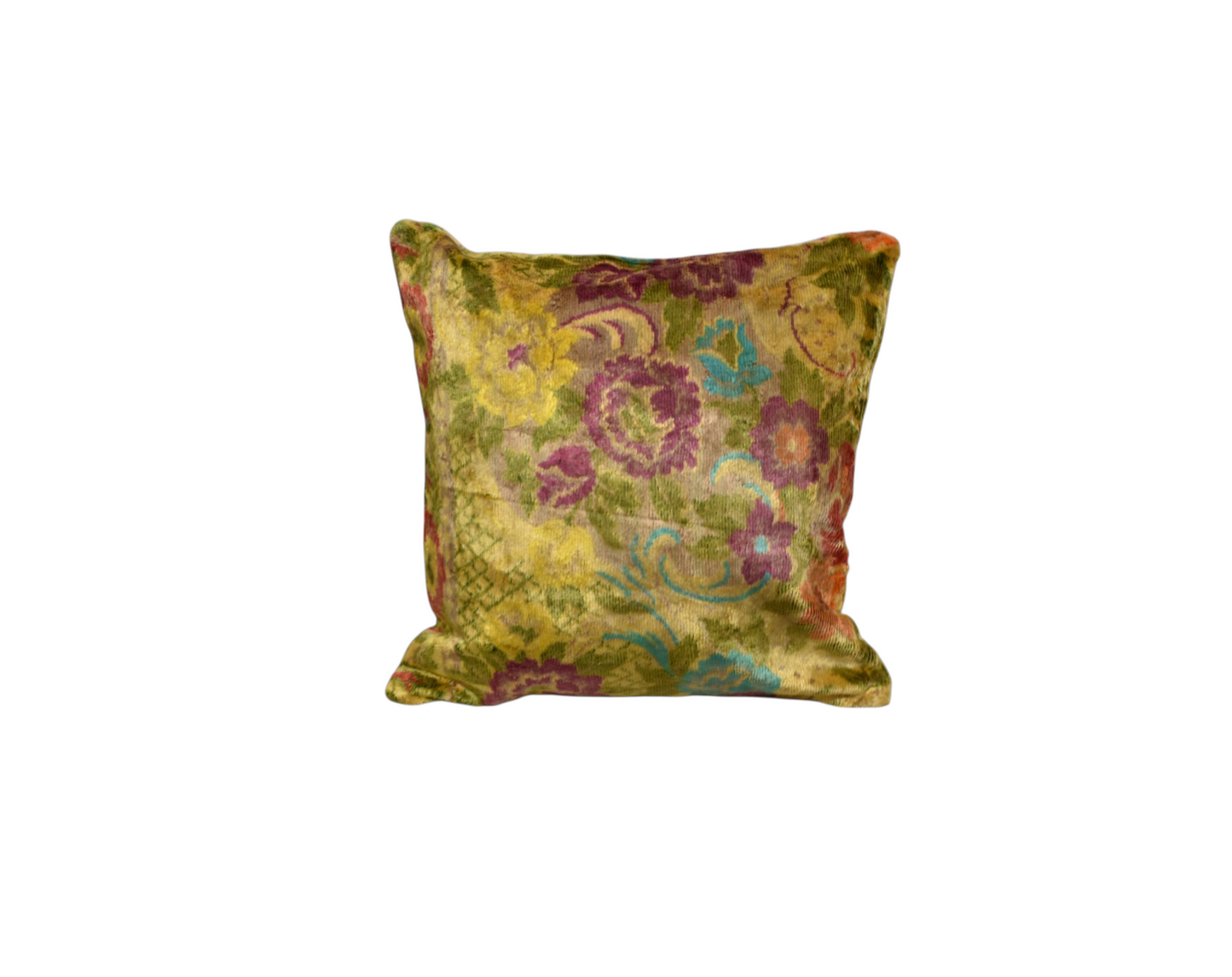 Kilim Antik Kadife Dokuma Dekoratif Kilim Kırlent Yastık Kılıfı 0941 - Yeni - Çok Renkli