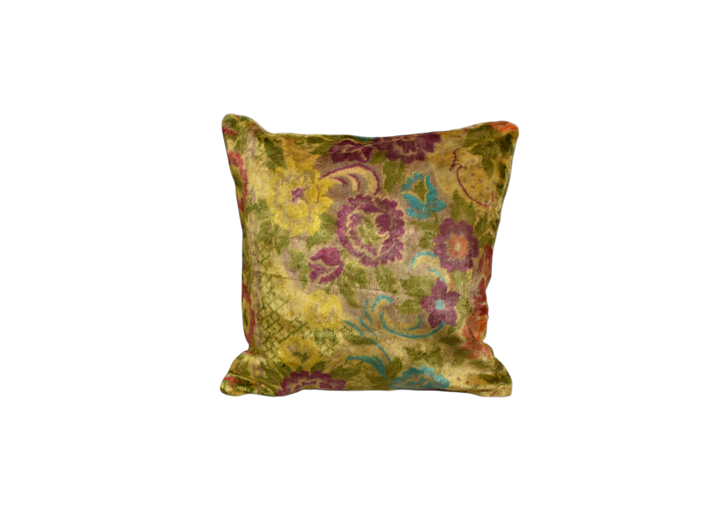 Kilim Antik Kadife Dokuma Dekoratif Kilim Kırlent Yastık Kılıfı 0941 - Yeni - Çok Renkli