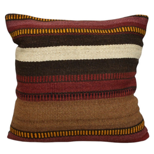 Kilim Antik El Dokuma Dekoratif Kilim Kırlent Yastık Kılıfı 0942 - Yeni - Çok Renkli