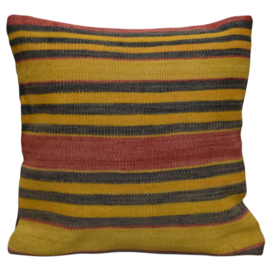Kilim Antik El Dokuma Dekoratif Kilim Kırlent Yastık Kılıfı 0943 - Yeni - Çok Renkli